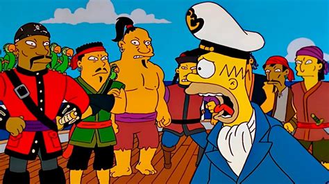 Homero Hace Una FIESTA En el Yate del Señor Burns Los Simpson T11