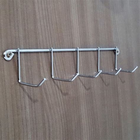 Cabideiro Suporte Multiuso Gancho Parede Quarto E Lavanderia Zanline