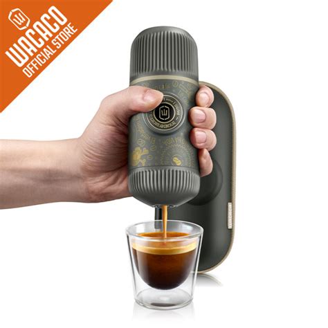 Wacaco Nanopresso Dark Souls Portable Espresso Maker Bundled With