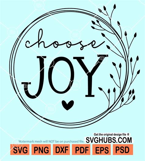 Choose joy svg, joy svg, choose happiness svg, christmas saying svg ...