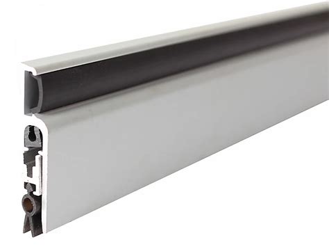 Diall White Aluminium And Rubber Self Adhesive Draught Excluder L093m