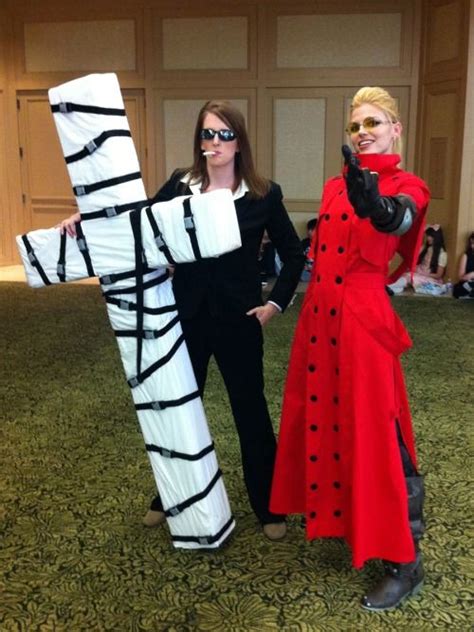 Pin on Vash | Trigun, Couples cosplay, Best cosplay