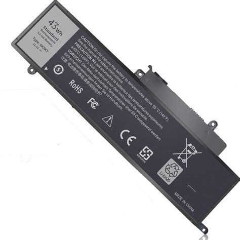 Wefly Gk Ky Gk Ky K Yh Wf Laptop Battery Compatible For Dell