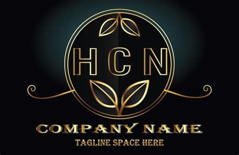 Premium Vector | HCN Letter Logo 