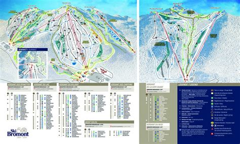 Ski Bromont Trail Map | Liftopia