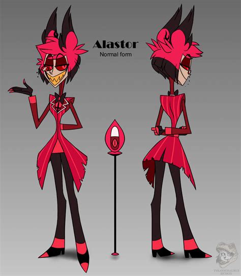 Alastor Normal Form Ref Sheet By Tyrannosaurusbichon On Deviantart