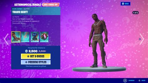 Fortnite Reveals Items And Challenges For Travis Scott Astronomical Event