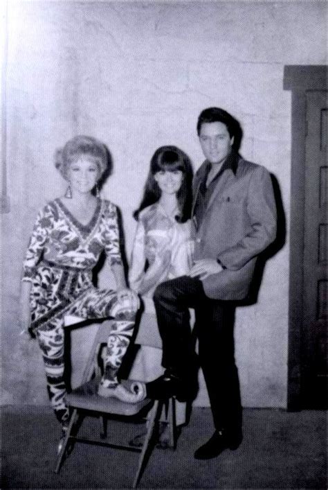 Elvis And His Co Star The Beautiful Shelley Fabares Here With Her