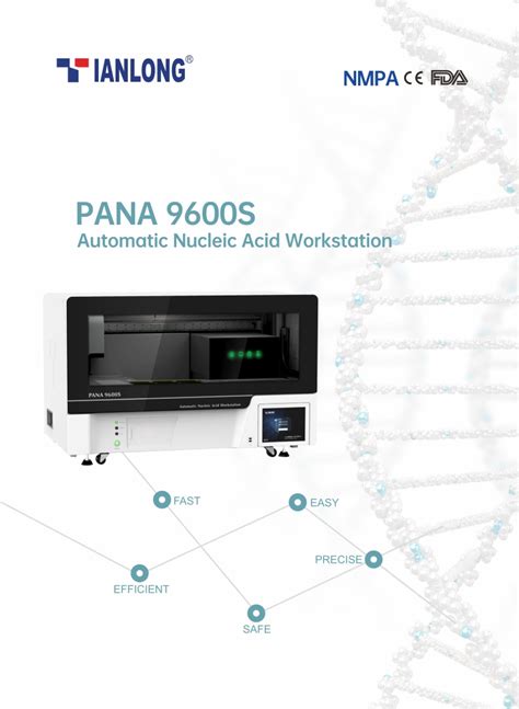 Pana S Automated Nucleic Acid Workstation Xi An Tianlong Science