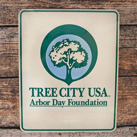 Tree City USA Road Sign - Arbor Day Foundation