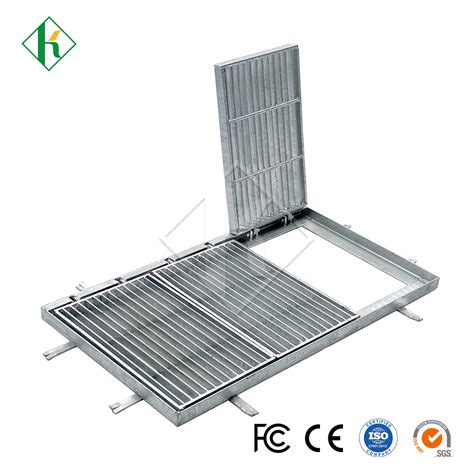 Kaiheng Serrated Steel Bar Grating Factory Gray Iron Trench Cover China