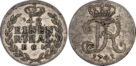 German States Baden 1 2 Kreuzer 1845 Double Strike Katz Auction