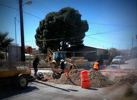 Rehabilita La Jmas De Ojinaga El Sistema De Drenaje En El Centro