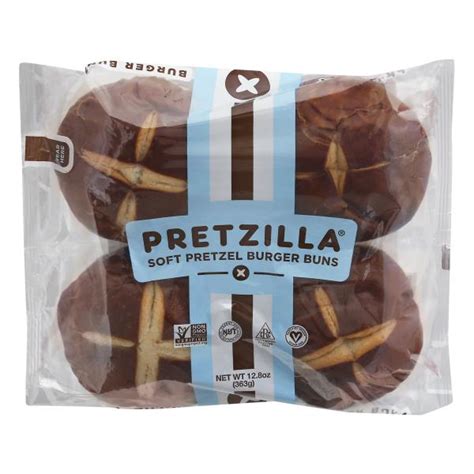 Pretzilla Burger Buns Soft Pretzel Publix Super Markets