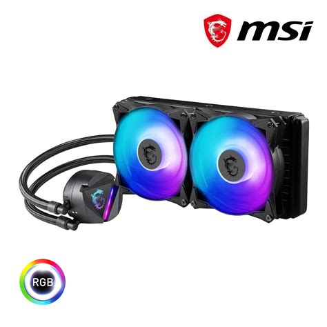 Msi Mag Series Coreliquid R Argb Cpu Liquid Cooler Aio Rotatable