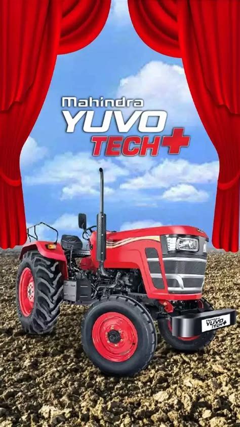 6 New Tractors Launched By Mahindra Under Yuvo Tech Series