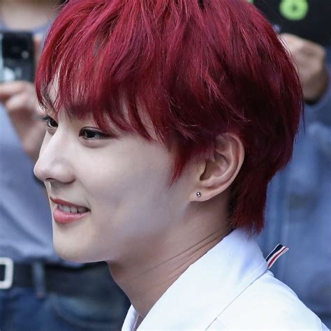 Pin By Kure On Jungwon Loving Him Was Red Red Hair My Only Love