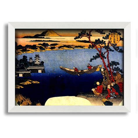 Rosalind Wheeler View Of Lake Suwa By Katsushika Hokusai Single