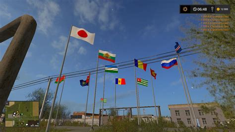 A SET OF FLAGS V1 0 FS17 Farming Simulator 17 Mod FS 2017 Mod