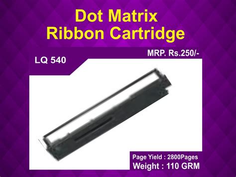 Royal Black Magic Dot Matrix Ribbon Cartridge LQ 540