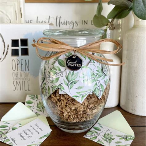 Top Thoughtful Romantic Gifts for Her KindNotes: Jar of SMILES