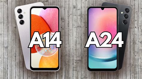 Samsung Galaxy A14 5g Vs Samsung Galaxy A24 4g Youtube