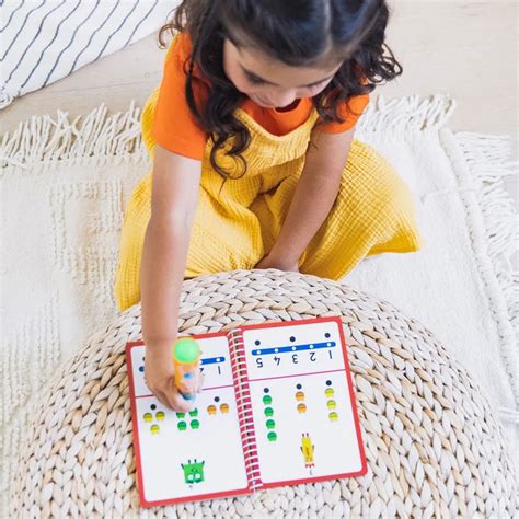 Learning Resources Hot Dots Numberblocks Activity Book Pen ABC School Supplies