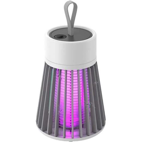 Lampe Anti Moustique Électrique Charge Usb Piège À Lumière Led Insecte