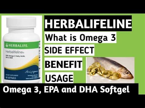 Herbalifeline With Omega 3 Fatty Acids EPA DHA What Is Omega 3 Fats