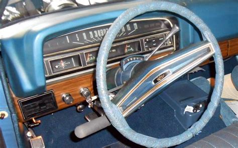 1971 Ford Ranchero Squire Dashboard Barn Finds