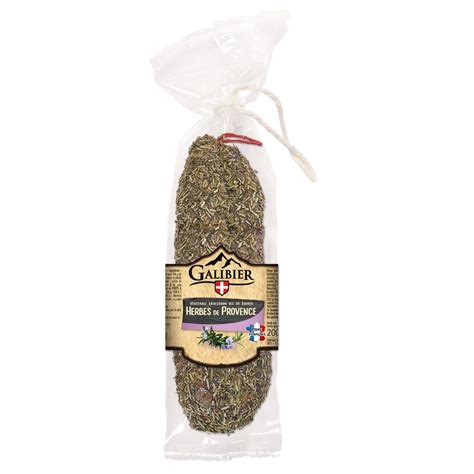 Saucisson sec pur porc aux herbes de Provence Le Galibier Intermarché