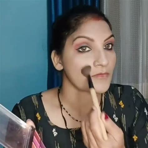 Durga Puja Navami Makeup Look Navratri Makeup Look 🥰 Long Lasting