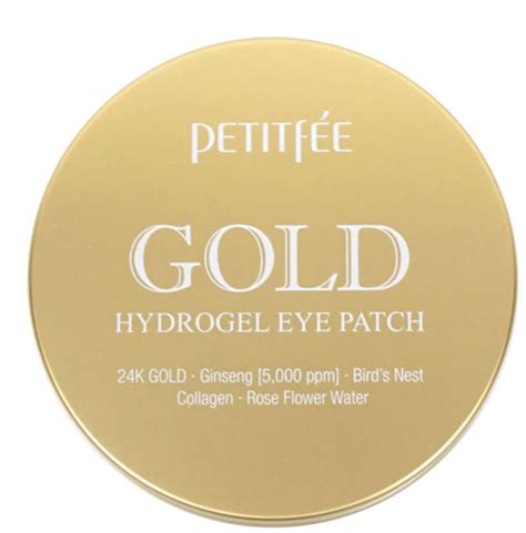 Гидрогелевые патчи для глаз Petitfee Gold Hydrogel Eye Patch Золото 60 ...