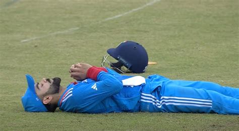 Asia Cup Virat Kohlis Sleeping Celebration From Ind Vs Sl Final