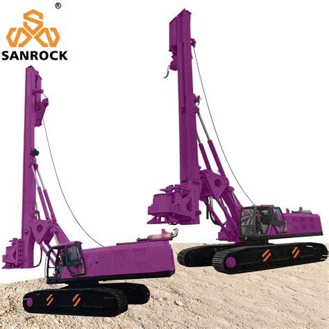 Mobile Rotary Drilling Rig Construction Machinery Full Hydraulic