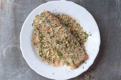 Baked Parmesan Crusted Salmon Recipe — Eatwell101