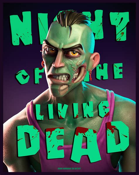 The Night Of The Living Dead Behance