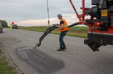 Asphalt Repair | Spray Patching | Crack Sealing - Alberta & Saskatchewan