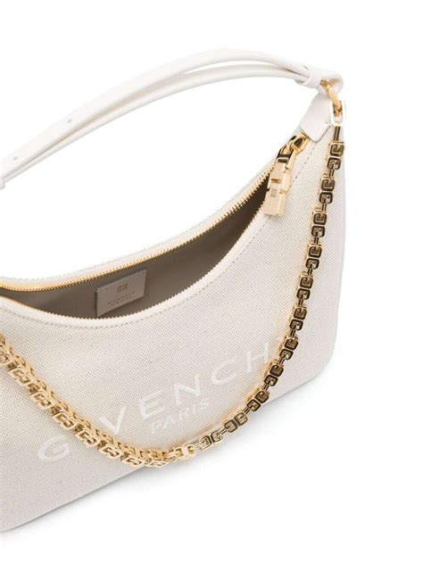 Givenchy Moon Cut Out Small Leather Hobo Bag Givenchy