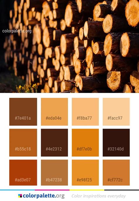 Wood Computer Wallpaper Color Palette | colorpalette.org