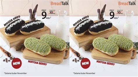 Promo Breadtalk Terbaru Hari Ini November Cookie Hingga Mocha