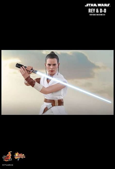 REY AND D O 1 6 Scale Figure MMS559 STAR WARS THE RISE OF SKYWALKER HOT TOYS Cawette Jones