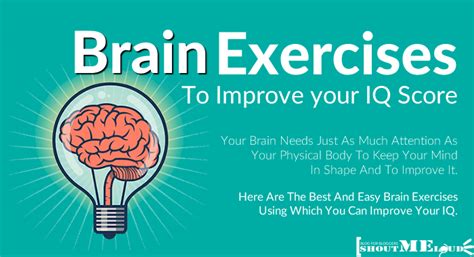 8 Brain Exercises To Improve Your Iq Score