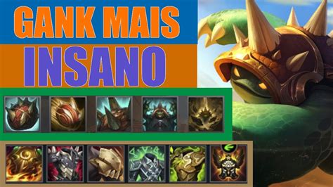 Como Jogar De Rammus Wild Rift Selva Youtube