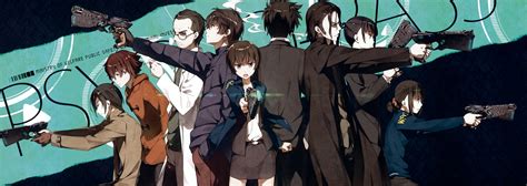 Anime Ginoza Nobuchika Psycho Pass Kagari Shuusei Kunizuka