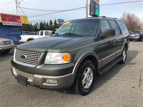 Used 2003 Ford Expedition 54l Eddie Bauer 4wd For Sale In Tacoma Wa 98409 Maple Leaf Motors