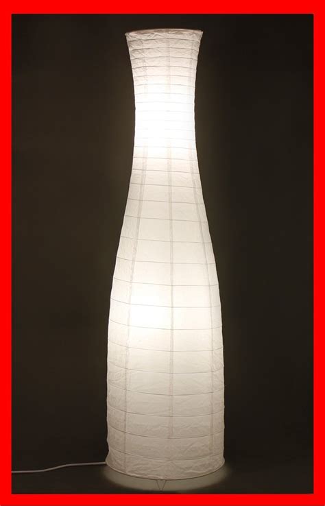 Trango Lampadaire En Papier De Riz Design Moderne X Cm In Wei