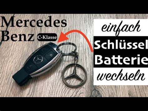 Wasserdicht Hallo Angst Zu Sterben Batterie Wechseln Bei Mercedes