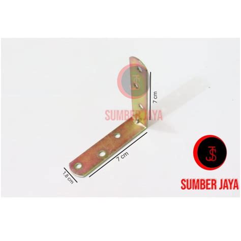 Jual Plat Siku L Rak Verseng Besi X X Mm Shopee Indonesia