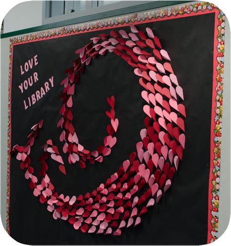 Love Your Library Valentine S Day Bulletin Board Supplyme